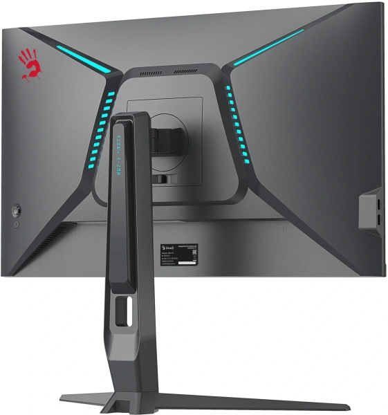 Монитор Bloody 27" MN271Q серый IPS LED 1ms 16:9 HDMI M/M матовая HAS Piv 320cd 178гр/178гр 2560x1440 180Hz G-Sync DP 2K USB 5.1кг