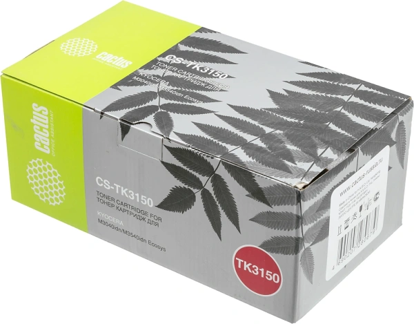Картридж лазерный Cactus CS-TK3150 TK-3150 черный (14500стр.) для Kyocera Mita M3040idn/M3540idn Ecosys