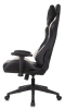 Кресло игровое Zombie VIKING 5 AERO черный/белый экокожа с подголов. крестов. пластик