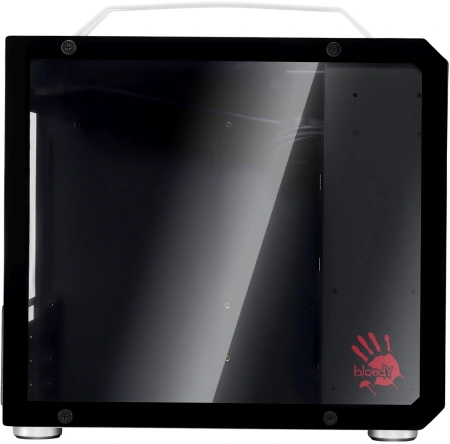 Корпус Bloody BD-CC110 белый/черный без БП mATX 5x120mm 2xUSB3.0 audio