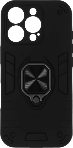 Чехол (клип-кейс) BoraSCO для Apple iPhone 16 Pro Anti-Shok Case черный (74534)