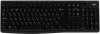 Клавиатура Logitech K270 черный/белый USB беспроводная Multimedia (920-003058)