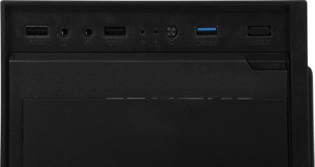 Корпус Accord A-300 черный без БП ATX 4x120mm 2xUSB2.0 1xUSB3.0 audio