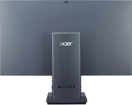 Моноблок Acer Aspire S32-1856 31.5" WQHD i7 1360P (2.2) 16Gb SSD512Gb Iris Xe CR Windows 11 Pro GbitEth WiFi BT 180W клавиатура мышь Cam серый 2560x1440