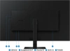 Монитор Samsung 37.5" ViewFinity S7 S37D702EAIXCI черный VA LED 5ms 16:9 HDMI матовая 3000:1 350cd 178гр/178гр 3840x2160 60Hz DP 4K 8.1кг