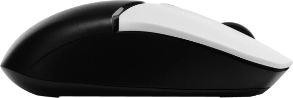 Мышь A4Tech Fstyler FB12 белый/черный оптическая 1200dpi беспров. BT/Radio USB 3but (FB12 PANDA)