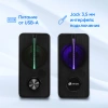 Колонки Оклик OK-120U 2.0 черный 6Вт