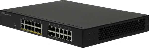 Коммутатор Zyxel GS1900-24EP-EU0101F (L2) 24x1Гбит/с 12PoE+ 130W управляемый