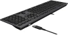 Клавиатура A4Tech FX60H серый USB slim LED (FX60H GREY/WHITE) кабель 1.5м