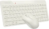 Клавиатура + мышь A4Tech Fstyler FG2200 Air2 клав:бежевый мышь:бежевый USB беспроводная slim (FG2200 AIR2 BEIGE)