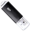 Флеш Диск Silicon Power 64Gb Ultima U02 SP064GBUF2U02V1K USB2.0 черный