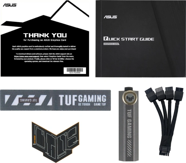 Видеокарта Asus PCI-E 5.0 TUF-RTX5090-32G-GAMING NVIDIA GeForce RTX 5090 32Gb 512bit GDDR7 2407/28000 HDMIx2 DPx3 HDCP Ret