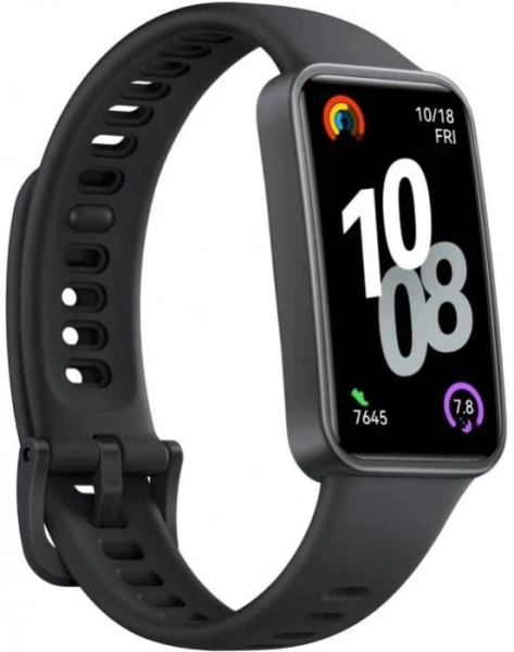 Фитнес-трекер Huawei Band 10 Nora-B29F AMOLED корп.:черный рем.:черный (55020FCP)