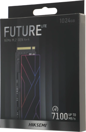Накопитель SSD Hikvision PCIe 4.0 x4 1TB HS-SSD-FUTURE LITE 1024G M.2 2280