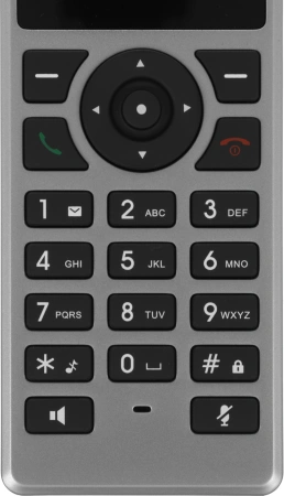 Телефон IP Grandstream DP722 серебристый