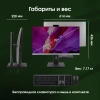 Моноблок Digma Pro Unity 27" Full HD i3 1215U (1.2) 16Gb SSD512Gb UHDG CR Windows 11 Pro GbitEth WiFi BT 90W клавиатура мышь Cam серый/черный 1920x1080