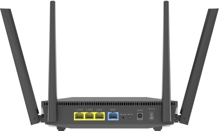 Роутер беспроводной Asus RT-AX52 Pro AX3000 10/100/1000BASE-TX черный