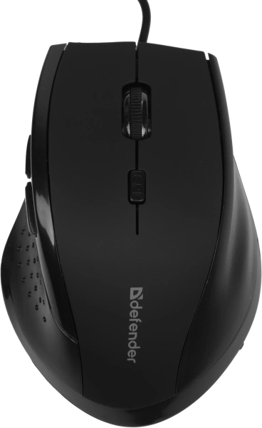 Мышь Defender Accura MM-362 черный оптическая 1600dpi USB 5but (52362)