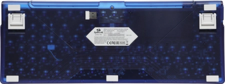 Клавиатура Redragon Garen Pro механическая синий USB беспроводная BT/Radio Multimedia for gamer LED (71745) кабель 1.5м