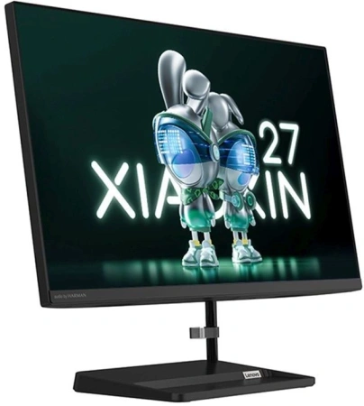 Моноблок Lenovo XiaoXin 27" Full HD i5 12450H (2) 16Gb SSD512Gb UHDG Windows 11 Pro GbitEth WiFi BT 90W клавиатура мышь Cam черный 1920x1080
