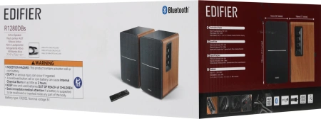 Колонки Edifier R1280DBs 2.0 коричневый 42Вт BT