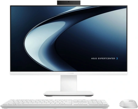 Моноблок Asus V440VAK-WPC1350 23.8" Full HD i7 13620H (2.4) 16Gb SSD1Tb UHDG без ОС GbitEth WiFi BT 120W клавиатура мышь Cam белый 1920x1080