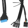 Корпус MSI MAG FORGE 112R черный без БП ATX 2x120mm 4x140mm 2xUSB3.0 audio bott PSU
