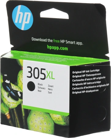 Картридж струйный HP 305XL 3YM62AE черный печ.гол.в компл. (240стр.) для HP DeskJet 2320/2710/2720