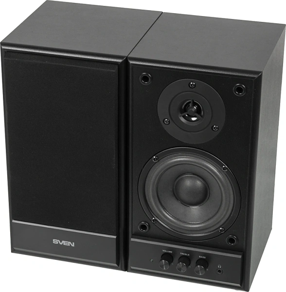 Колонки Sven SPS-702 2.0 черный 40Вт