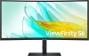 Монитор Samsung 34" ViewFinity S6 S34C650UAIXCI черный VA LED 5ms 21:9 HDMI M/M полуматовая 350cd 178гр/178гр 3440x1440 100Hz FreeSync DP Ultra WQHD USB 8кг