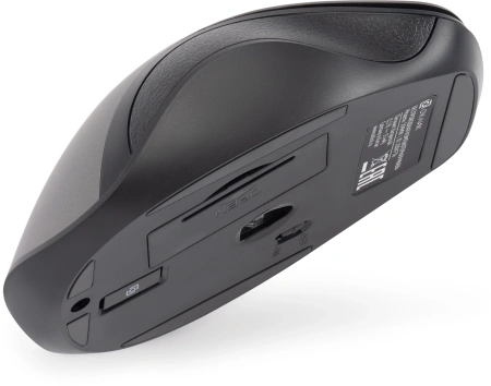 Мышь Оклик 504MW черный/серый оптическая 1600dpi silent беспров. USB 6but (2004736)