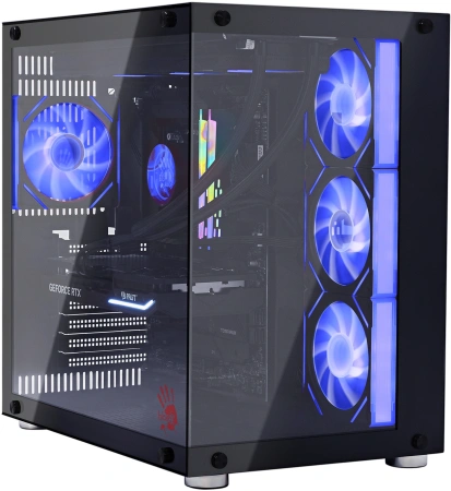 ПК Bloody BD-PC CZ79C3 MT i7 14700KF (3.4) 64Gb SSD1Tb RTX5070Ti 16Gb Windows 11 Home 64 2.5xGbitEth WiFi BT 850W черный (RUS) (2129080)
