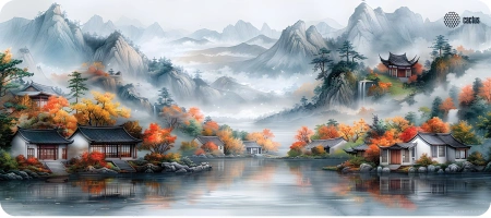 Коврик для мыши Cactus Beautiful nature 900x400x4мм (CS-MP-JAC01XXL)