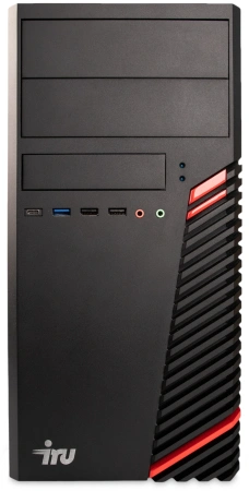 ПК IRU Home 310H6SM MT i5 12400 (2.5) 16Gb SSD256Gb UHDG 730 FreeDOS GbitEth 400W черный (RUS) (1901043)