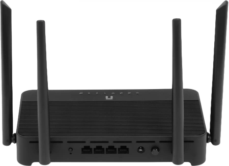 Роутер беспроводной Netis NX31 AX3000 10/100/1000BASE-TX черный