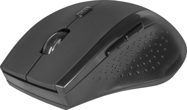 Мышь Defender Accura MM-365 черный оптическая 1600dpi беспров. USB 5but (52365)