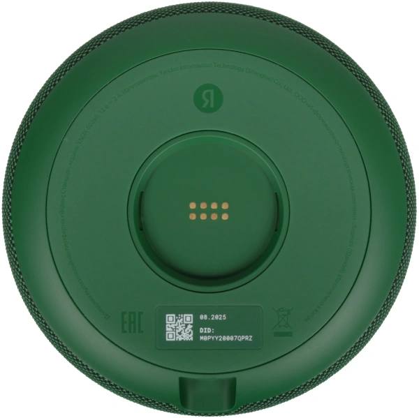 Умная колонка Yandex Станция Мини 3 Про Алиса зеленый 18W 1.0 BT/Wi-Fi (YNDX-00059GRN)
