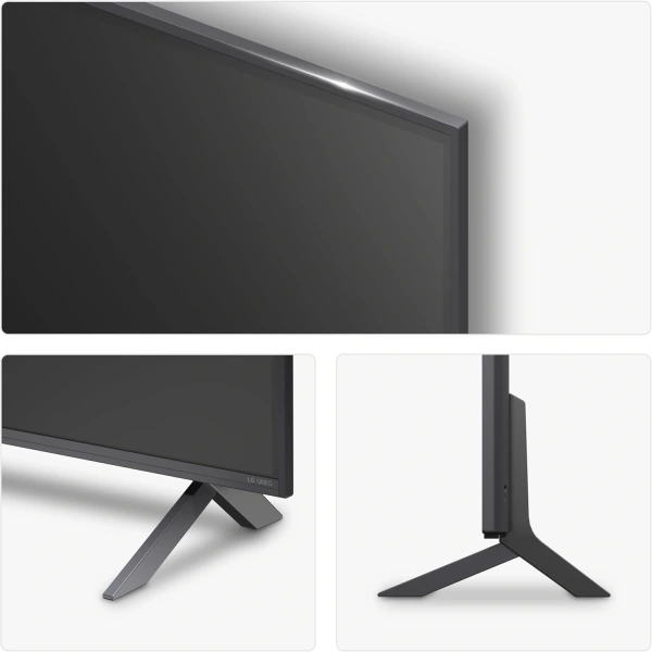 Телевизор LED LG 55" 55QNED80A6A.ARUG черный титан 4K Ultra HD 60Hz DVB-T DVB-T2 DVB-C DVB-S DVB-S2 USB WiFi Smart TV (RUS)