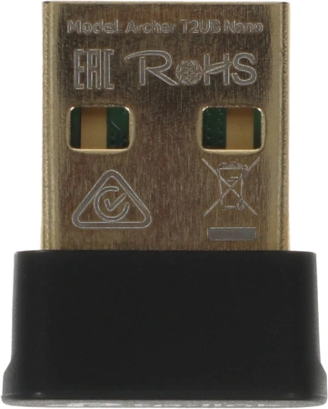 Сетевой адаптер Wi-Fi + Bluetooth TP-Link Archer T2UB Nano AC600 USB 2.0 (ант.внутр.) 1ант.