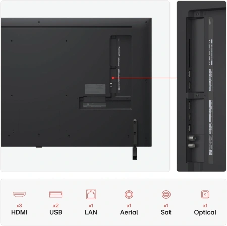 Телевизор LED LG 55" 55QNED80A6A.ARUG черный титан 4K Ultra HD 60Hz DVB-T DVB-T2 DVB-C DVB-S DVB-S2 USB WiFi Smart TV (RUS)