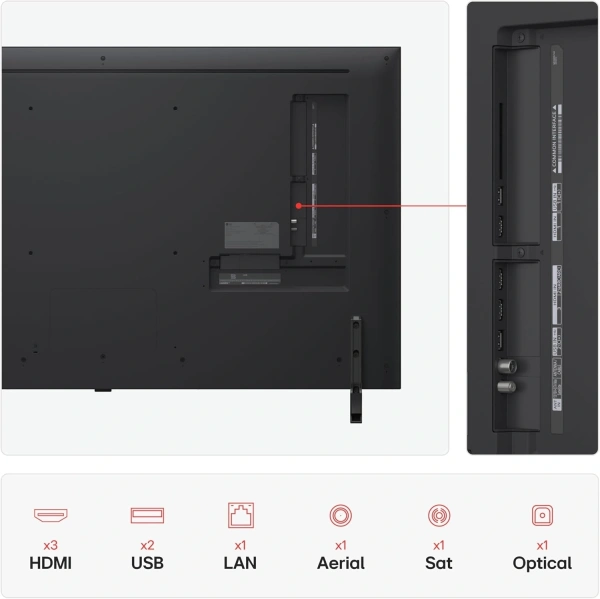 Телевизор LED LG 55" 55QNED80A6A.ARUG черный титан 4K Ultra HD 60Hz DVB-T DVB-T2 DVB-C DVB-S DVB-S2 USB WiFi Smart TV (RUS)
