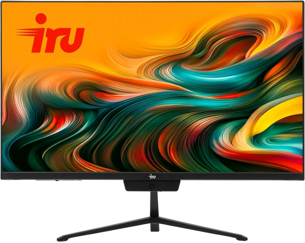 Моноблок IRU P233 23.8" Full HD i3 1220P (1.5) 8Gb SSD256Gb UHDG CR без ОС GbitEth WiFi BT 65W Cam черный 1920x1080