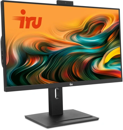 Моноблок IRU 23IM 23.8" Full HD i3 1215U (1.2) 8Gb SSD256Gb UHDG Windows 11 Pro GbitEth WiFi BT 90W Cam черный 1920x1080