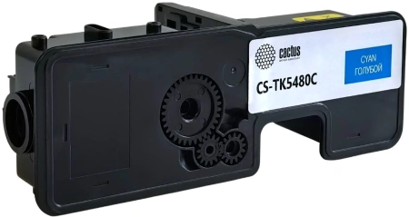 Картридж лазерный Cactus CS-TK5480С голубой (1250стр.) для Kyocera ECOSYS PA2101cx/PA2101cwx/MA2101cfx/MA2101cwfx с чипом