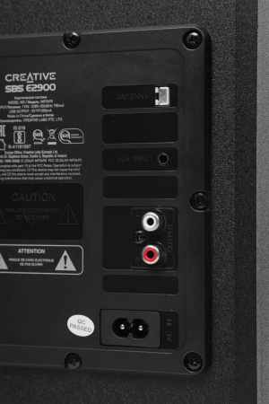 Колонки Creative SBS E2900 2.1 черный 60Вт