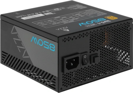Блок питания Azza ATX 850W PSAZ-850G 80+ gold (20+4pin) APFC 120mm fan 6xSATA Cab Manag RTL