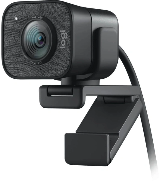 Камера Web Logitech StreamCam черный (1920x1080) USB Type-C с микрофоном (960-001282)