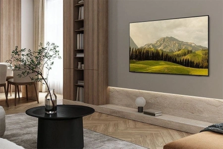 Телевизор OLED Samsung 83" QE83S85FAEXRU Series 9 Frameless черный графит 4K Ultra HD 120Hz DVB-T2 DVB-C DVB-S2 USB WiFi Smart TV
