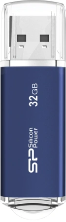 Флеш Диск Silicon Power 32GB Ultima II-I Series SP032GBUF2M01V1B USB2.0 синий