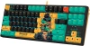 Клавиатура A4Tech Bloody AT87 Renegade механическая черный/зеленый USB for gamer LED (AT87)